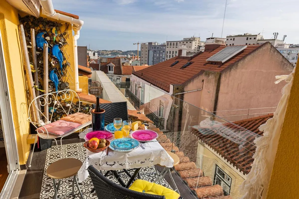 Peaceful Loft - Amazing Terrace & View Apartment Lisbon
