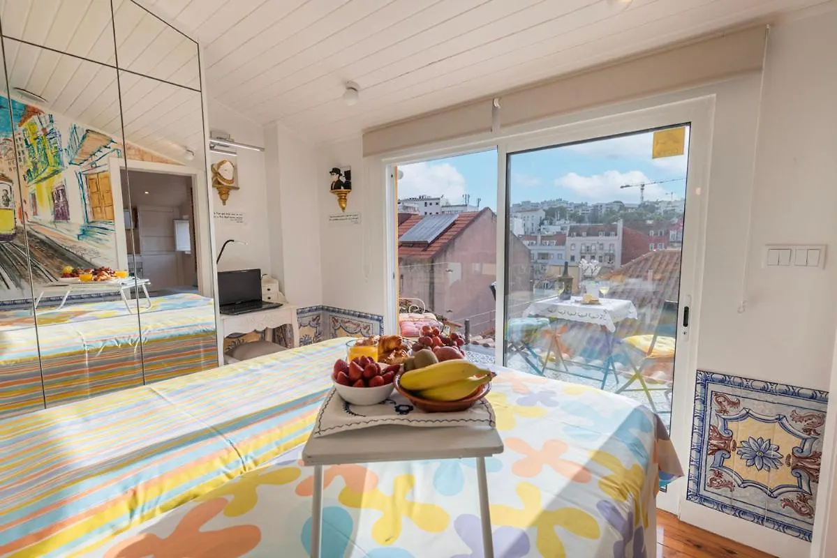 Апартаменты Peaceful Loft - Amazing Terrace & View Лиссабон 0*,