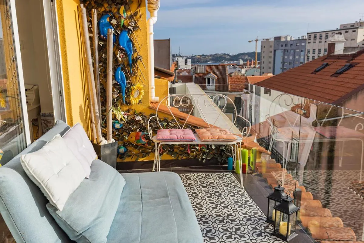 Peaceful Loft - Amazing Terrace & View Apartment Lisbon Portugal